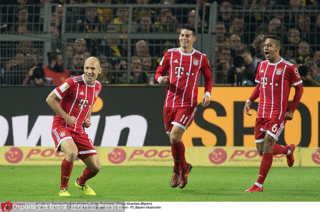  多特蒙德天王山之战憾负拜仁积分差距再度拉大